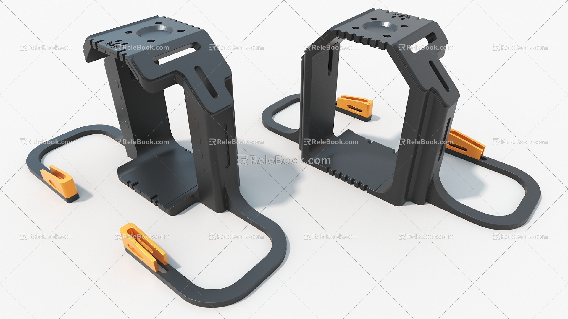 Machinery Door Future Machinery Cypunk Hard Surface High Tech Industrial Parts 3d model