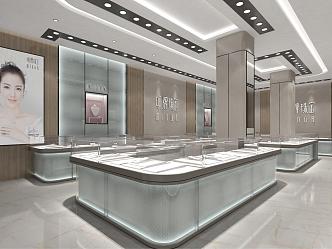 Modern Jewelry Store 3d model