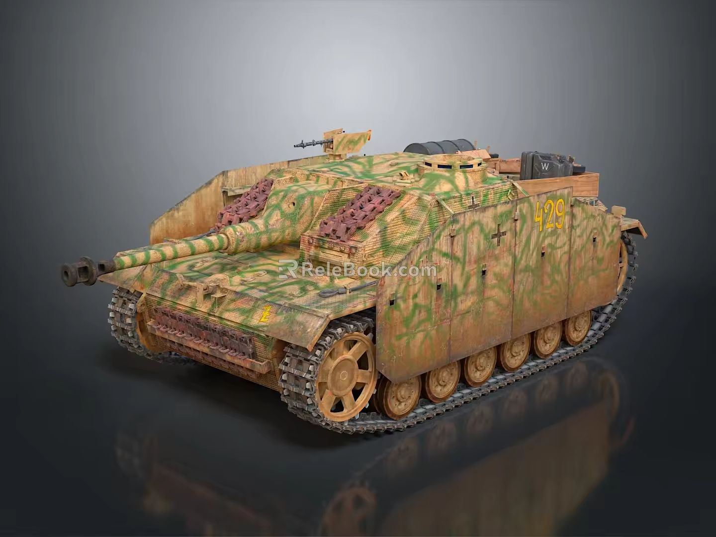 Light Tank Light Armored Tank Modern Tank World War II Tank World War I Tank Heavy Tank 3d model