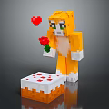 Robot Assistant Small Robot Butler Robot Butler Figure Game Figure 3d model