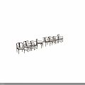 Stylish Modern Wooden Accent Chairs Featuring Various Backrest And Armrest Designs