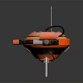 Modern Drones Sci-Fi Drones 3d model