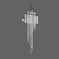 Elegant Modern Crystal Chandelier With Transparent Pendants And Hanging Structure Design