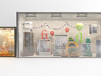 Modern Window Combination 3d model