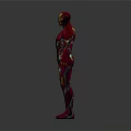 Iron Man Game and Movie Character with Red and Gold Armor