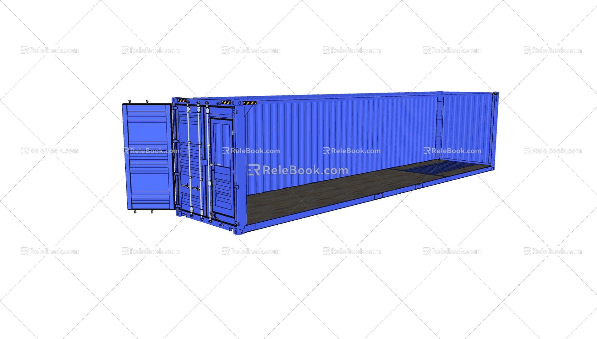 Container 3d model