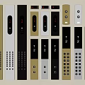 Switch Elevator Switch Elevator Call Button Elevator Floor Display Elevator Floor Button Elevator Button 3d model