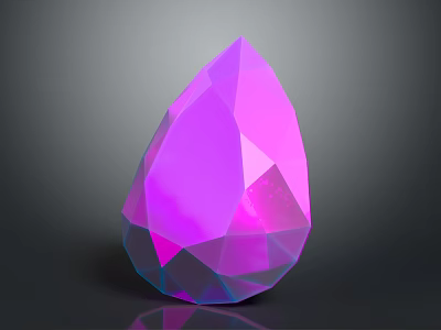 Wood And Stone Geometric Polyhedron Decoration For Modern Home Decor 3d model