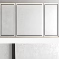 Modern background wall 3d model
