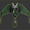 Green Cosmic Spacecraft with Unique Winged Structure for Interstellar Exploration Missions
