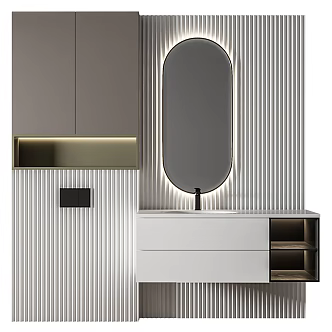 Modern sink 3d model