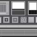 Various Types Of Air Conditioner Vents For Home Interior Decoration