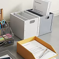 Office Desk Organizers With Storage Boxes Stationery And File Holders