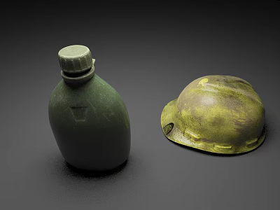 Modern Kettle Military Kettle 3d model Modern Kettle Military Kettle 3d model