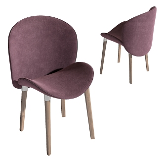 Petal Single Chair 3d model