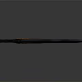 Warrior Wielding Dragon Forged Sword With Glowing Blue Patterns And Golden Hilt