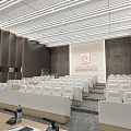 Modern Classroom Art Institute Ladder Classroom 3d model