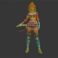 Modern game character robot battle armor mechanical battle armor robot warrior battle robot game robot 3d model