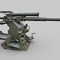 heavy anti-aircraft gun 3d model