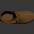 Classic Brown Leather Boots With Lace Up Design For Daily Use