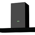 NEG Modern Kitchen Range Hood Appliance With Sleek Black Contemporary Design