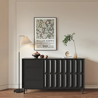 Modern Entrance Cabinet 3d model