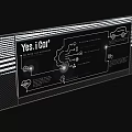 Yes I Car Automotive Display Board With Diagrams Gear And Car Illustrations