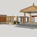 Modern Pavilion 3d model