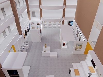 Campus Exhibition Hall model