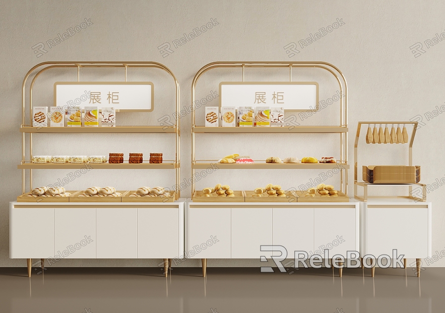 Dessert Cake Display Cabinet model