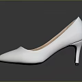 White Pointed Toe High Heels Stylish Women's Footwear For Elegant Occasions