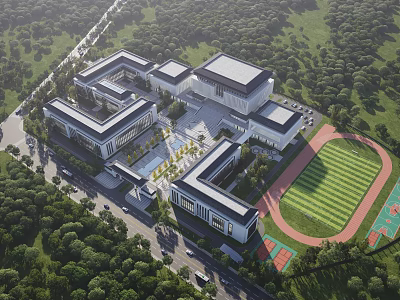 School Aerial View