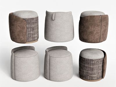 Modern Sofa Stool Low Stool Shoe Stool Makeup Stool Decorative Stool model