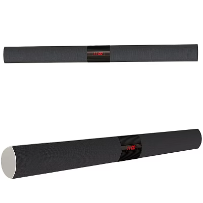 TEAC Black Soundbar Audio System For Home Theater TV Speaker Use With Modern Design 3d model