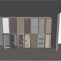 Various Modern Hinged Door Designs With Different Materials And Styles For Interior