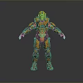 Sci-Fi Armor Alien Armor Sci-Fi Armor High-Tech Armor Futuristic Armor Alien Warrior Armor 3d model