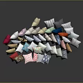 Colorful Decorative Pillows for Home Decor with Various Patterns Vibrant Colors and Soft Textures