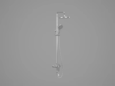Large Shower Head Shower 3d model