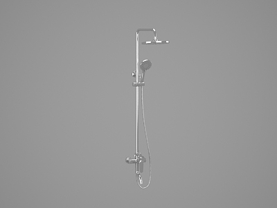 Large Shower Head Shower 3d model