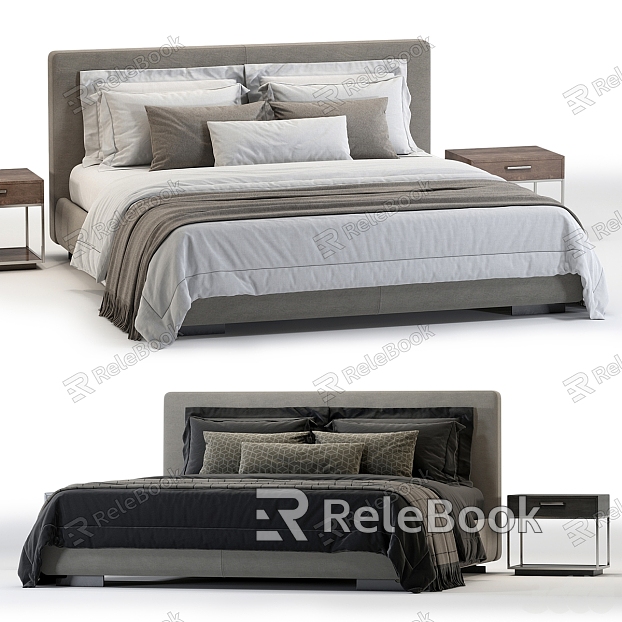 Modern Double Bed model