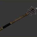 Scepter Ancient Scepter Cane Ancient Scepter Magic Scepter Metal Scepter Classical Scepter Magic Scepter 3d model