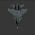 Blue Camouflage Military Fighter Jet With Sleek Aerodynamic Design And Detailed Wings