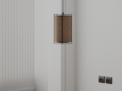 Modern chandelier 3d model