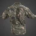 Modern Uniform Army Uniform Jacket Coat 3d model