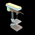 Heavy Duty Bench Drill Machine With Stable Base And Adjustable Worktable
