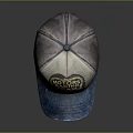 Hat cap baseball cap realistic model cartoon model PBR model 3d model