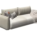 Double sofa 3d model