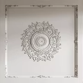 European-style lamp panel carved lamp panel 3d model
