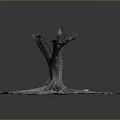 Natural Wood Stone Root Shaped Sculpture With Textured Surface And Organic Design