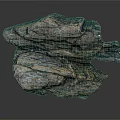 Natural Wooden Stone Stacked Decor Piece With Earthy Tones And Rough Texture For Home Interior